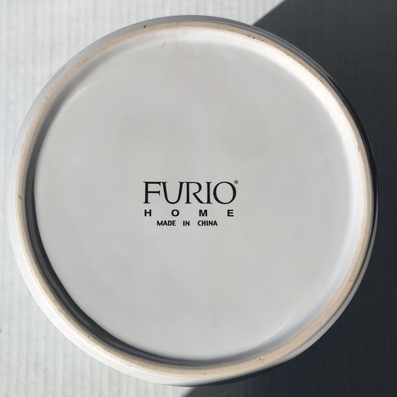 Set Of 2 Furio Home Ceramic “Crème Brûlée” Canisters - Picture 6 of 13